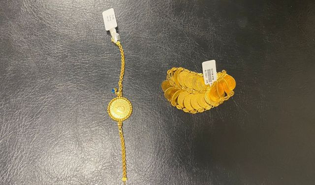 Samsun'da iki kız kardeş çaldıkları altınları satarken yakayı ele verdi