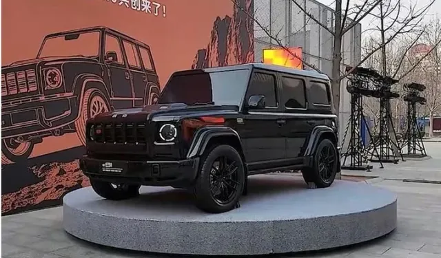 Çinli Mercedes G kasa alay konusu oldu: Yapay zeka fiyaskosu
