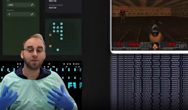 Beyin hücrelerine efsane oyun DOOM'u oynattılar