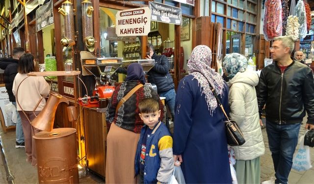 Gaziantep'te bayramın olmazsa olmazı: Türk kahvesi