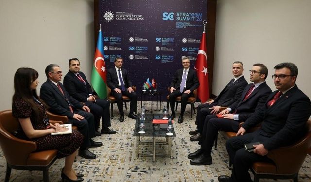 İletişim Başkanı Duran ile İsmayilov İstanbul’da bir araya geldi