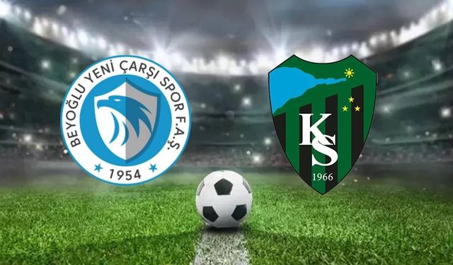 Kupa heyecanı başlıyor: Beyoğlu Yeni Çarşı - Kocaelispor maçı saat kaçta, hangi kanalda?