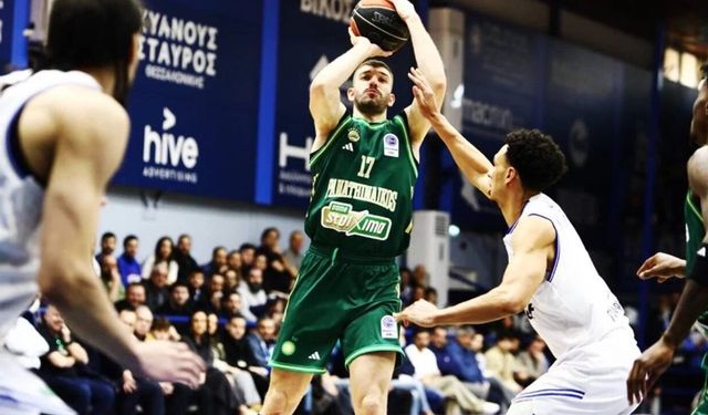 Panathinaikos’a son saniye şoku