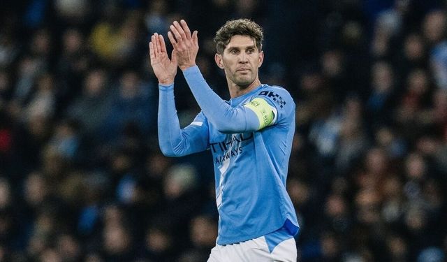 Manchester City’de John Stones veda ediyor...