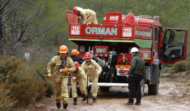 Alevlerle mücadelede nefes kesen yarış başladı