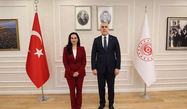 Bakan Işıkhan, Beykoz Belediye Başkan Vekili Gürsel ile görüştü