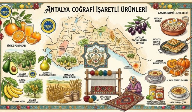 2. Uluslararası Antalya Coğrafi İşaretler Zirvesi Antalya'da!