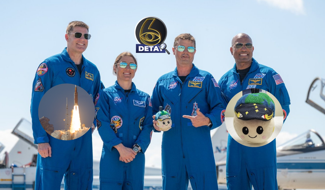 8 yaşındaki öğrencinin tasarladığı pelüş oyuncak uzayda!