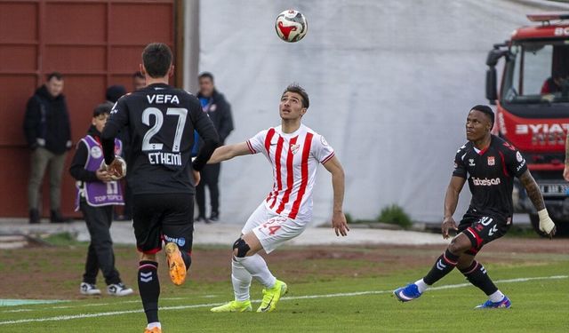 Trendyol 1. Lig: Boluspor 1-2 Sivasspor