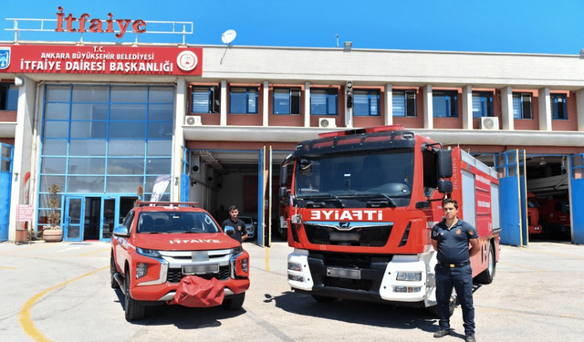 İtfaiyecilerden ABB önünde kadro tepkisi