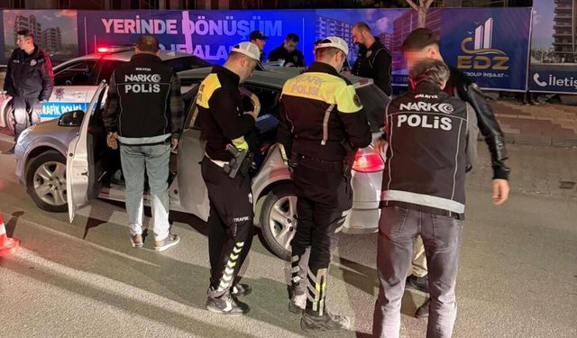 Malatya'da polisten sıkı denetim