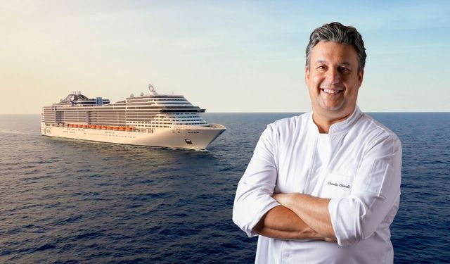 Gastronomi temalı cruise programında şef Claudio Chinali yer alacak