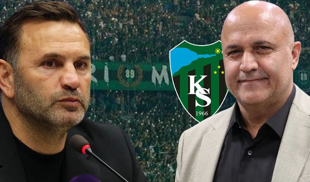 Kocaelispor'dan Galatasaray'a zehir zemberek yanıt: Kimseden korkmayız!