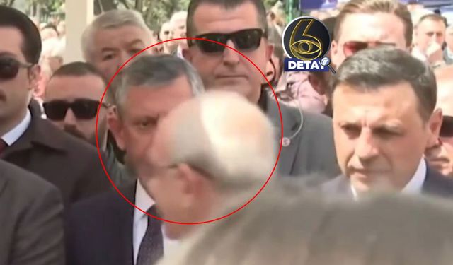 Hüsamettin Cindoruk'un cenazesinde Özgür Özel ve Kemal Kılıçdaroğlu tokalaşmadı