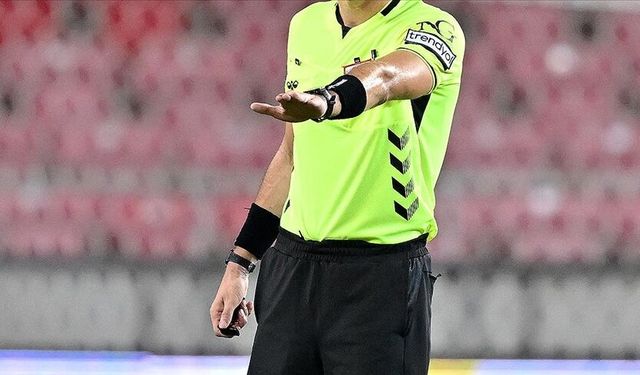 Trendyol 1. Lig'in 33. haftasında görev yapacak hakemler belli oldu