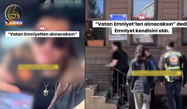 Trafik kavgasında “Vatan Emniyet’ten alınacaksın” diye gözdağı verdi! Kendisi alındı