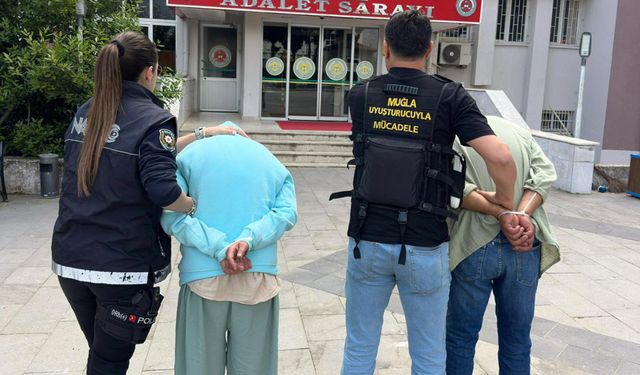 Köyceğiz’de uyuşturucu baskını: 2 şüpheli tutuklandı