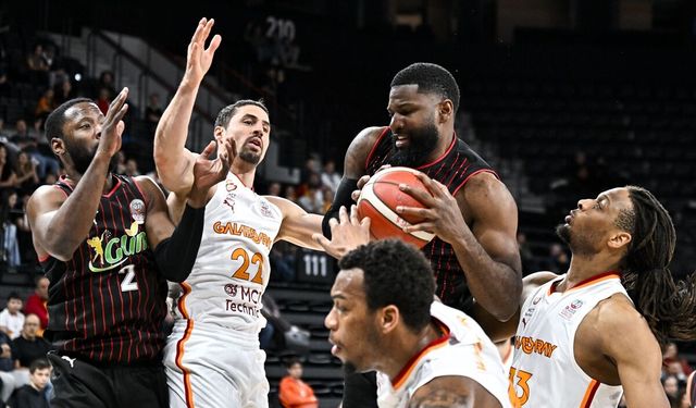 Galatasaray MCT Technic sahasında Manisa Basket'e 91-87 mağlup oldu