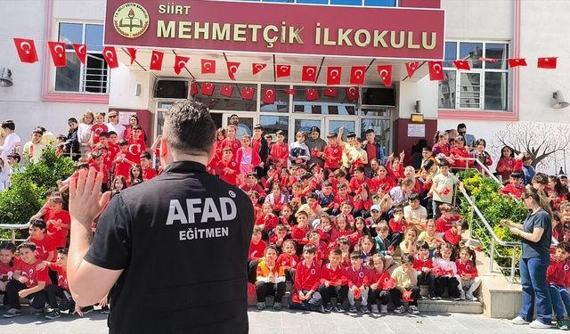Siirt'te 1300 öğrenciye farkındalık eğitimi