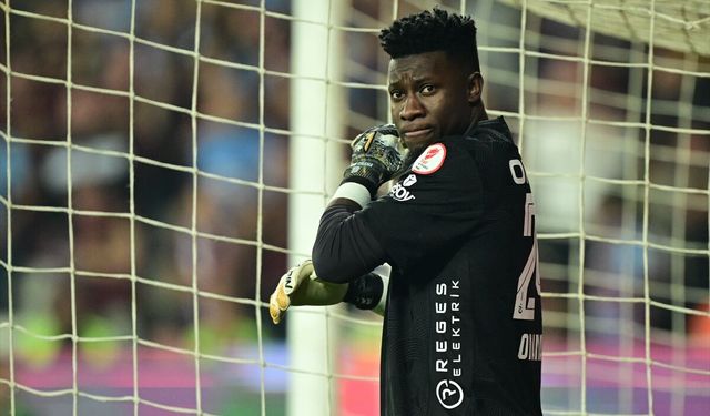 Andre Onana Trabzonspor’a veda etti!