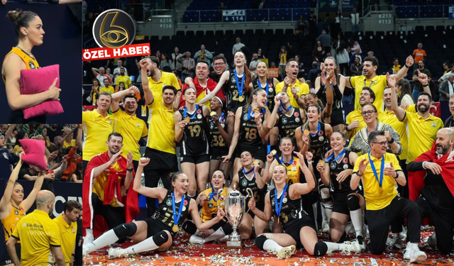 Sezonu 3 kupa ile kapatan VakıfBank’ın pembe yastık sırrı!