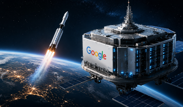 Google ve SpaceX'ten dikkat çeken hamle: Yapay zeka veri merkezleri uzaya taşınabilir