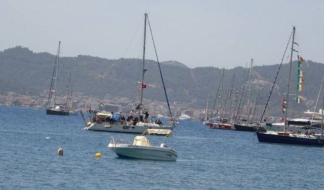 Global Sumud filosu Marmaris'ten Gazze'ye doğru yola çıkıyor
