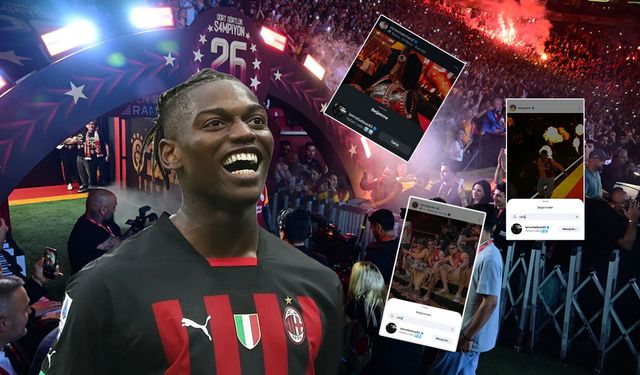 Rafael Leao’dan Galatasaray taraftarını heyecanlandıran hamle!