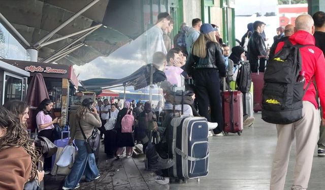 Bayram tatili başladı, otogarlarda yoğunluk arttı