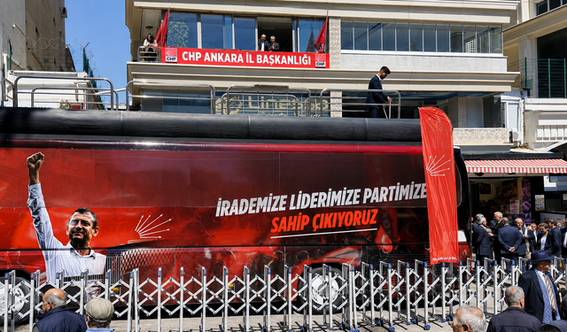 Ankara’da Özgür Özel'in programı öncesi güvenlik önlemleri artırıldı