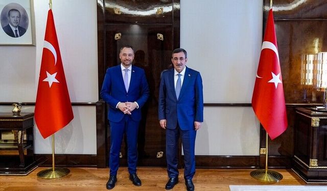 Cumhurbaşkanı Yardımcısı Cevdet Yılmaz, Belçika Başbakan Yardımcısı Prevot ile bir araya geldi