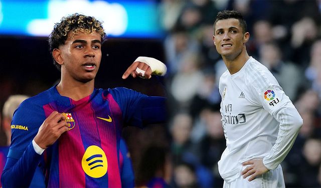 Lamine Yamal, Cristiano Ronaldo’yu geçti!