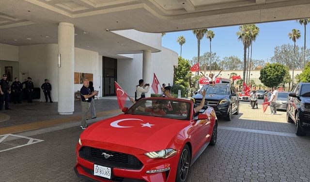 A Milli Futbol Takımı, Dünya Kupası’ndaki son maçı için Los Angeles’a geldi