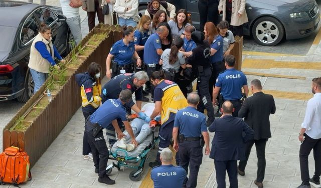 Adliyede dava sonrası dehşet anları! 8 kadın gözaltına alındı