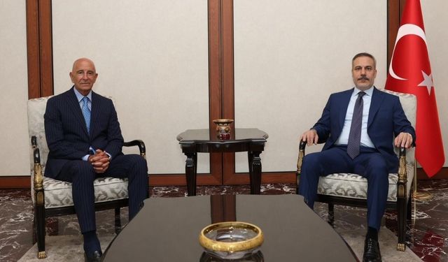 Ankara’da kritik görüşme: Hakan Fidan, Tom Barrack’ı kabul etti