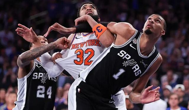 Spurs'ten Knicks'e karşı kritik galibiyet! Seride fark bire indi...