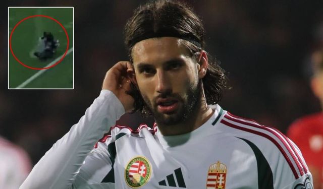 Kamera 20 metreden sahaya çakıldı! Maçta korku dolu anlar...