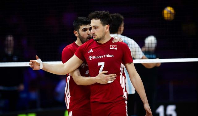 Erkek Voleybol Milli Takımımız Arjantin'i mağlup etti