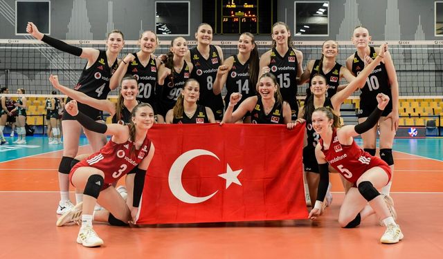 Genç Sultanlar Avrupa Şampiyonası'nda 3'te 3 yaptı
