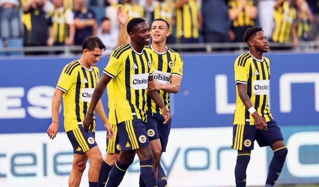 Fenerbahçe hazırlık maçında Pogon Szczecin'e fark attı: 4-0