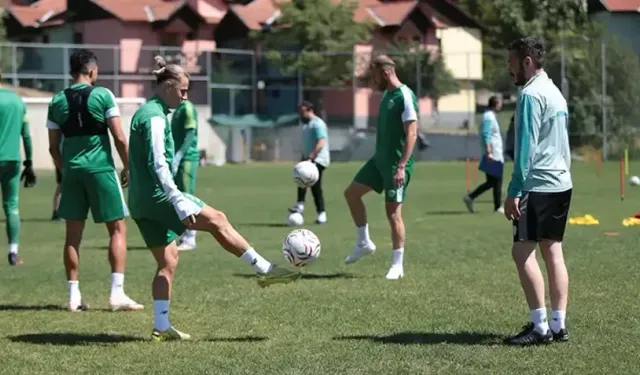 Bursaspor yeni sezon hazırlıklarını Bolu'da sürdürüyor