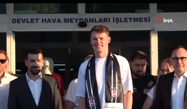 Beşiktaş'ın yeni transferi Alexander Nübel İstanbul'da!