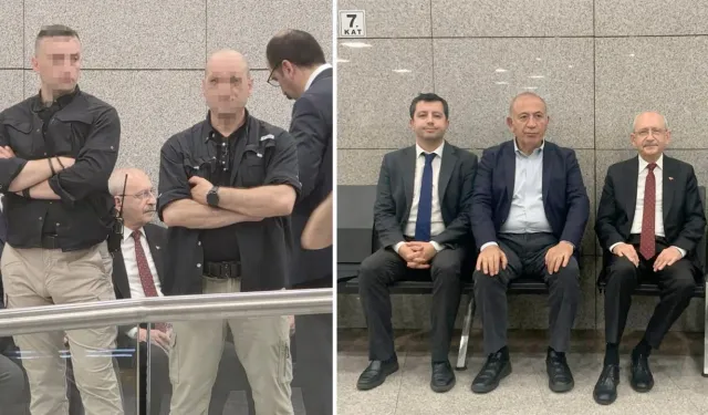 İstanbul Adliyesi'nde Kılıçdaroğlu'na sloganlı protesto