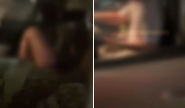 Otoparkta tepki çeken olay! vatandaşların fark etmesiyle kaçtılar
