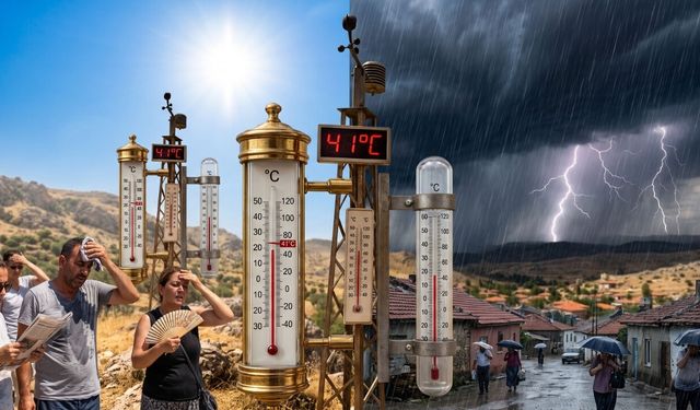 Meteoroloji'den çifte uyarı! Kavurucu sıcaklar sürüyor, bazı illerde sağanak bekleniyor