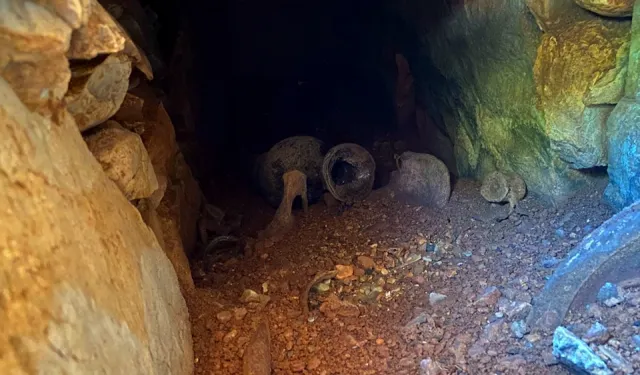 Muğla''da su deposu çalışmasında tarihi eser bulundu