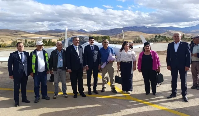 84 yıl sonra: Nuri Demirağ’ın yaptırdığı havaalanına ilk uçak indi