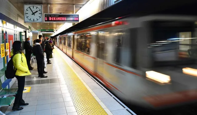 Ankaray geçici olarak kapatıldı