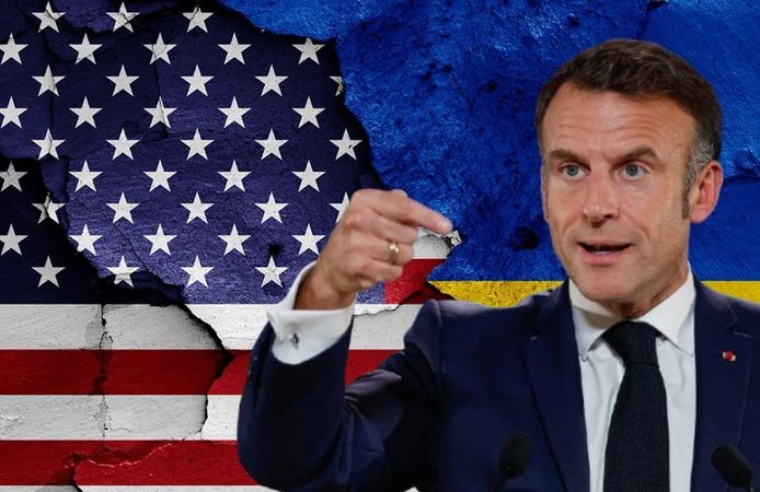 Macron’dan "ABD Ukrayna'ya ihanet edebilir" iddiasına sert yanıt