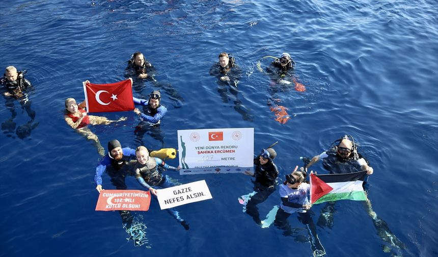 Şahika Ercümen'den bir dünya rekoru daha